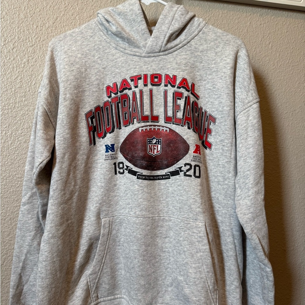 Abercrombie Kids Gray National Football League Hoodie